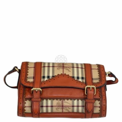 Sell Burberry Nova Check Crossbody Bag Nude Orange HuntStreet