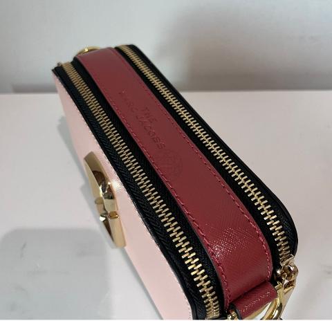 Marc Jacobs Snapshot camera bag Pink Leather ref.594276 - Joli Closet
