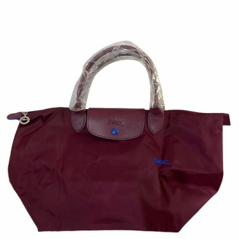 Sell Longchamp Medium Le Pliage Short Handle Bag Purple