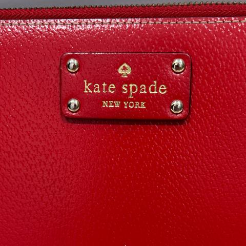 Kate Spade New York Wallet Travel Wellesley Wallet Red Discontinued Color