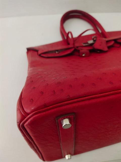 Hermès Tangerine, Rouge H & Rouge Vif Ostrich Birkin 35 Gold Hardware, 2006  Available For Immediate Sale At Sotheby's