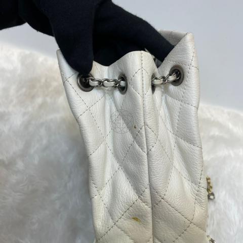 Sell Chanel Gabrielle Small Backpack White - White