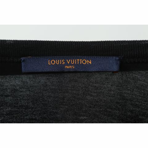 Louis Vuitton Black Peace and Love Men Tee Shirt XS ref.354413