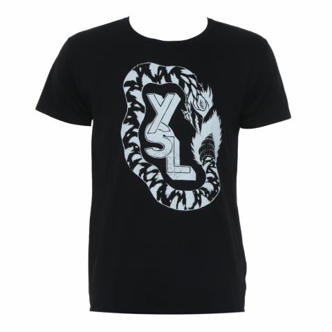 Sell Saint Laurent Printed YSL T Shirt Black HuntStreet