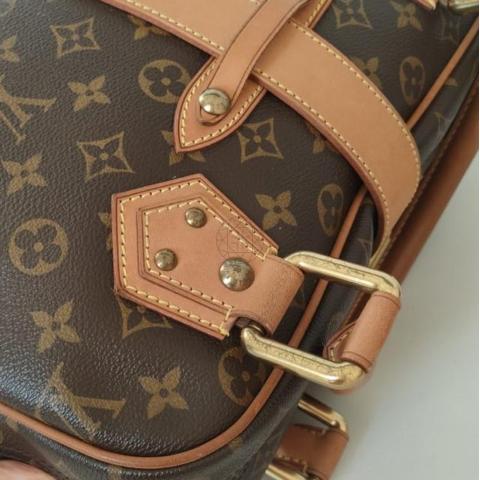 LOUIS VUITTON HANDBAG BROWN MONOGRAM MANHATTAN PM/A GREAT GIFT - clothing &  accessories - by owner - apparel sale 