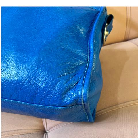 Sell Balenciaga Regular City Bag - Blue | HuntStreet.com