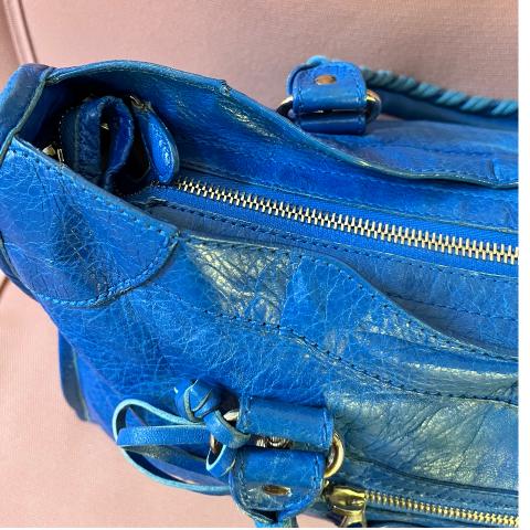 Sell Balenciaga Regular City Bag - Blue | HuntStreet.com