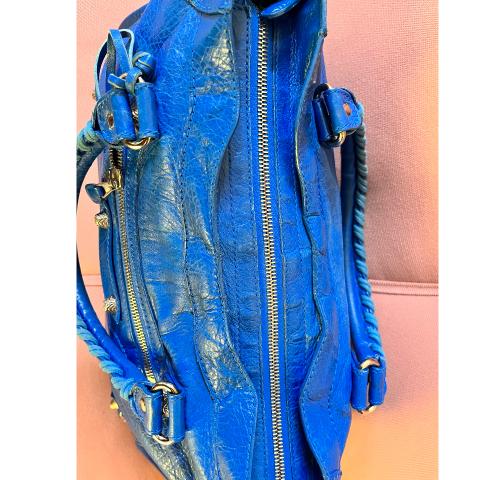 Sell Balenciaga Regular City Bag - Blue | HuntStreet.com