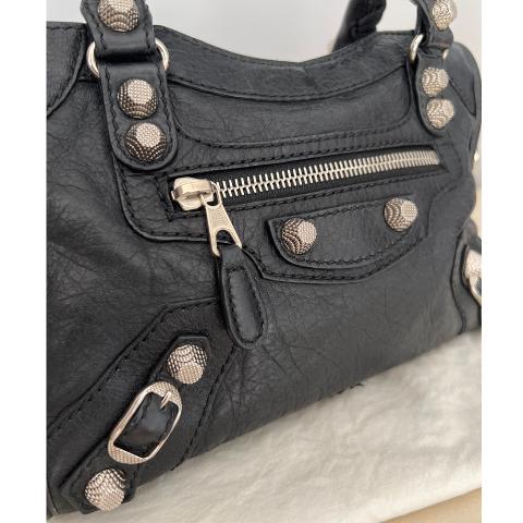 Balenciaga 7954562ABQR6246 関税送料込 Sell Balenciaga Mini City Bag - Black | HuntStreet.com