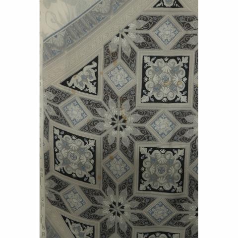 Sell Louis Vuitton Vintage Petit Cabinet De Travail Scarf - Grey/Cream