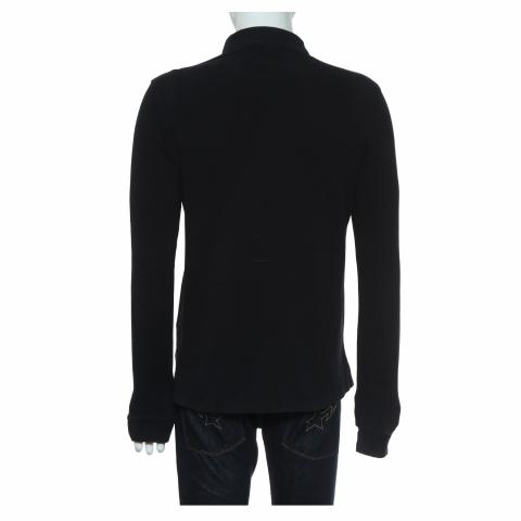 Sell Burberry London Long Sleeve Polo Shirt - Black