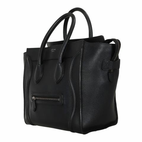 Celine luggage outlet tote black