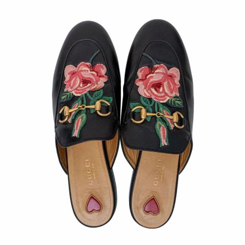 Gucci princetown mule online rose