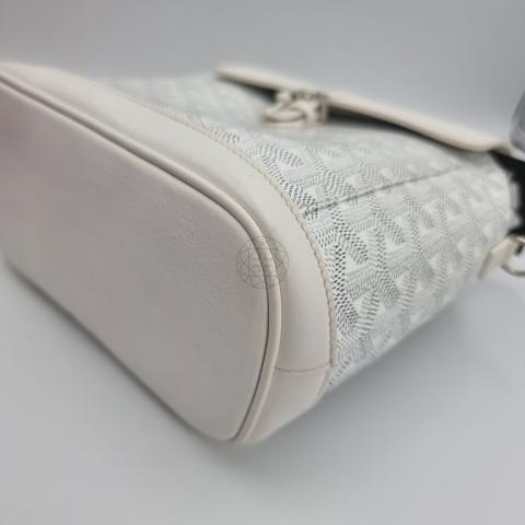 Goyard Goyardine Mini Alpin Backpack - White Backpacks, Handbags - GOY33487