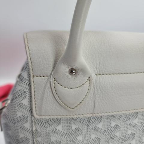 Goyard Goyardine Mini Alpin Backpack - White Backpacks, Handbags - GOY33487