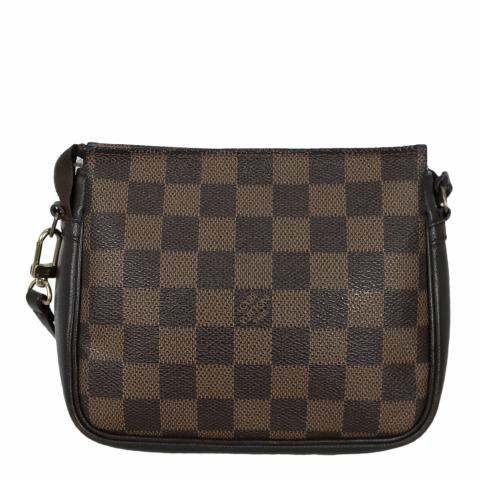 Sell Louis Vuitton Damier Ebene Trousse Make Up Bag - Dark Brown