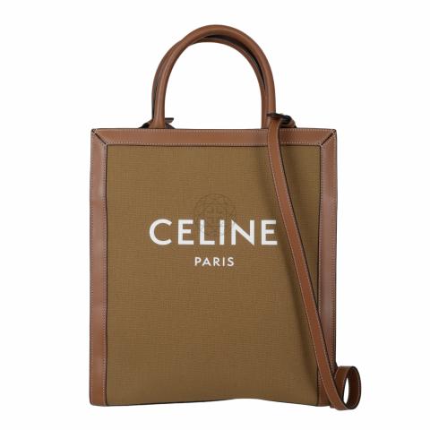 Buy Celine Celine Vertical Cabas Celine Canvas Tote Bag for Unisex in  Ochre/Tan 2023 Online