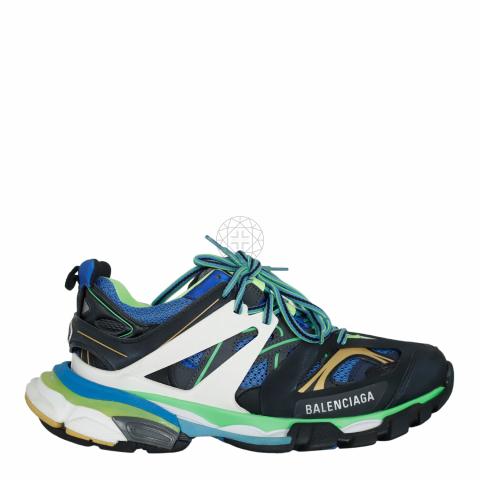 Green 2024 blue balenciaga