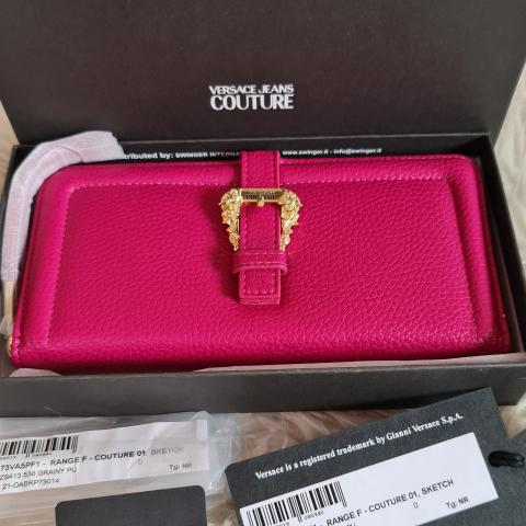 Sell Versace Jeans Couture Zip-Around Wallet - Pink | HuntStreet.com