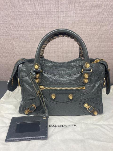 Balenciaga mini city lambskin hot sale