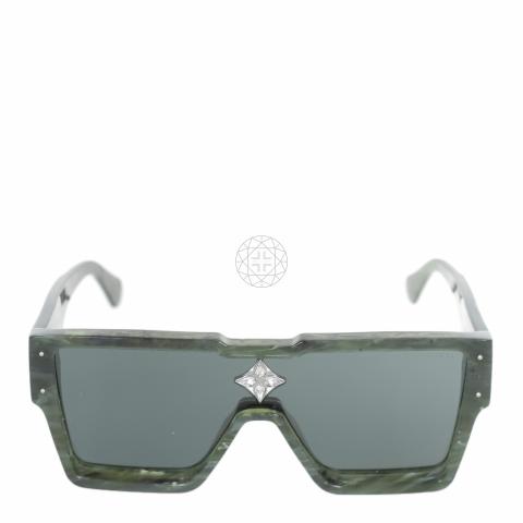 Louis Vuitton Cyclone Z1552E Green Sunglasses