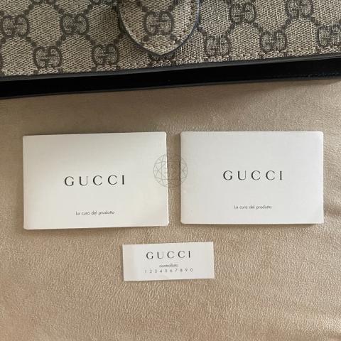 Gucci bag authenticity card hot sale