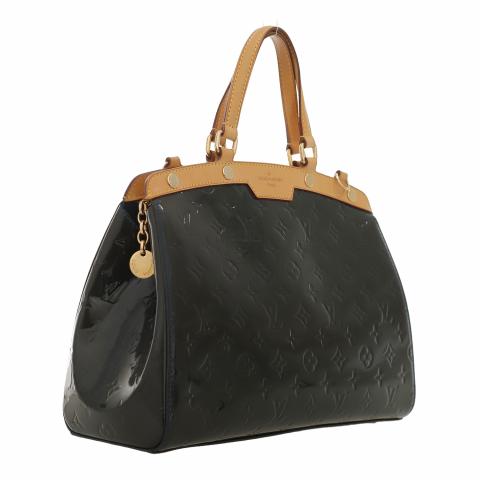 Louis Vuitton Amarante Monogram Vernis Brea MM Bag For Sale at