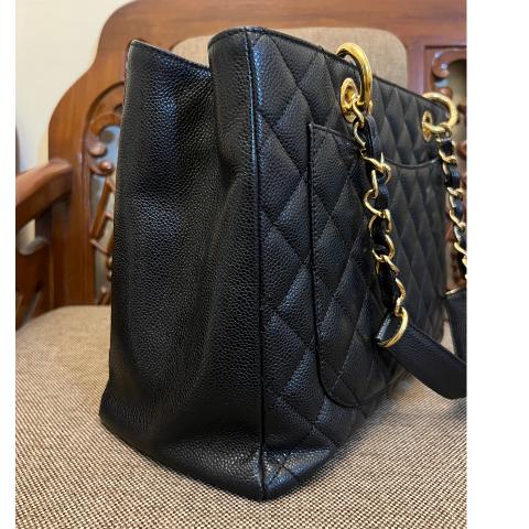 CHANEL GST bag Beige Leather ref.536113 - Joli Closet