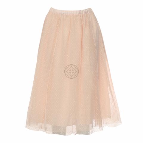 Sell Christian Dior Polkadot Tulle Mesh Maxi Skirt Pink HuntStreet