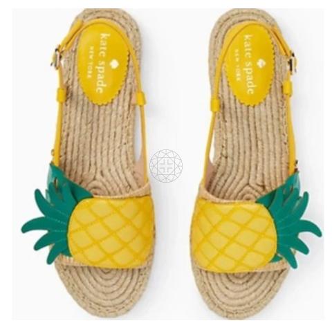 Kate spade pineapple hot sale sandals