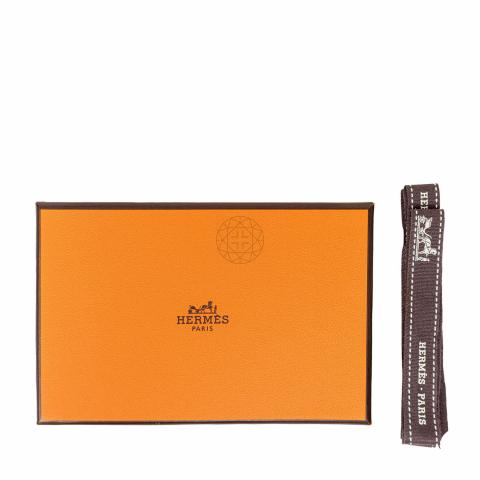 Sell Hermès Calvi Card Holder in Cactus Evercolor - Green