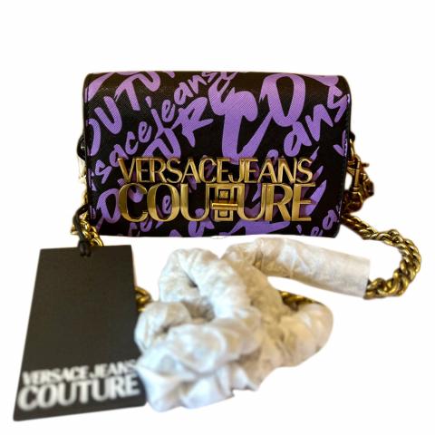 Versace Jeans Couture Versace Jeans Logo Crossbody Bag Pink Plastic  Polyurethane ref.752186 - Joli Closet