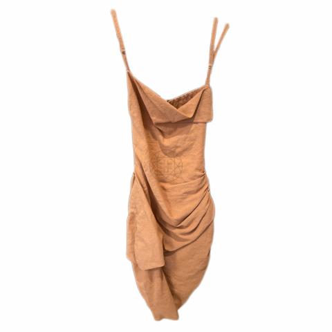 Sell Jacquemus La Robe Saudade Dress - Brown | HuntStreet.com
