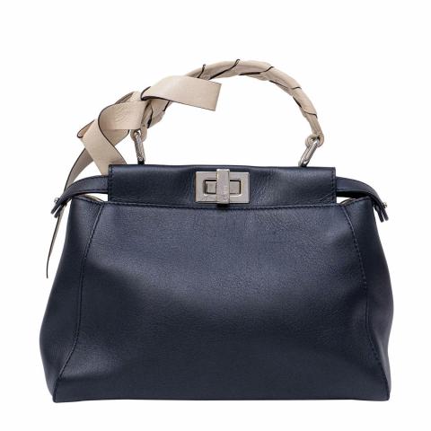 Fendi mini 2024 peekaboo whipstitch