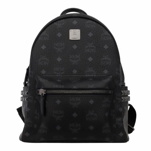 Sell MCM Visetos Small Stark Backpack Black HuntStreet