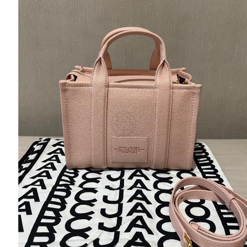 Sell Marc Jacobs Leather Mini The Tote Bag - Pink