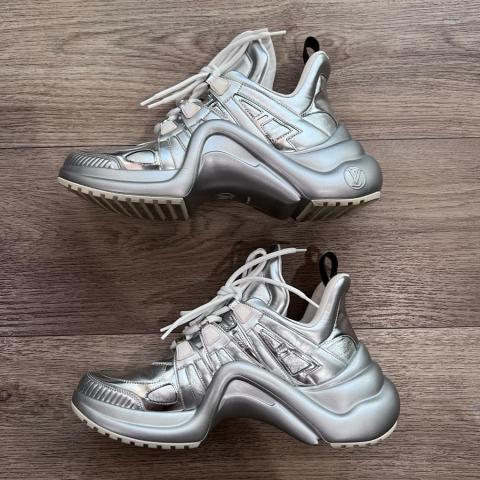 Lv archlight hot sale sneaker silver