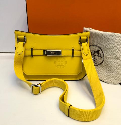 Hermes Jypsiere Bag Swift Mini Yellow 2283491