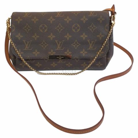 Louis Vuitton Monogram Favorite MM M40718 Brown Cloth ref.908239