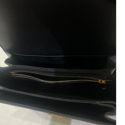 Authentic CELINE Bag in Shiny Black TRIOMPHE Logo Calfskin for Sale in Las  Vegas, NV - OfferUp