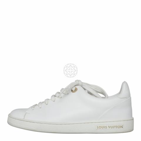 Louis Vuitton Frontrow Cowhide Cat Illustration Sneakers White 'Yellow' -  1A52EM