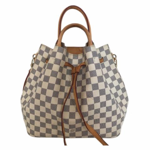 Louis Vuitton Girolata Damier Azur Bag - Luxury Helsinki