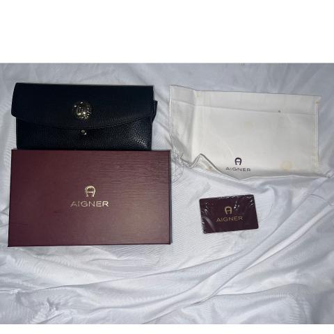 Sell Aigner Long Wallet Blue HuntStreet