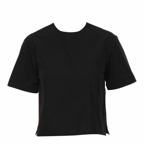 Sell T by Alexander Wang Cropped T-Shirt - Black