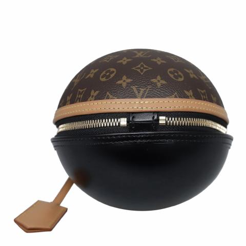 Louis Vuitton Egg Case Monogram Canvas and Leather Brown 19296986