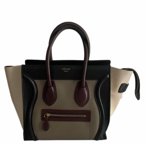 Celine top tricolor luggage