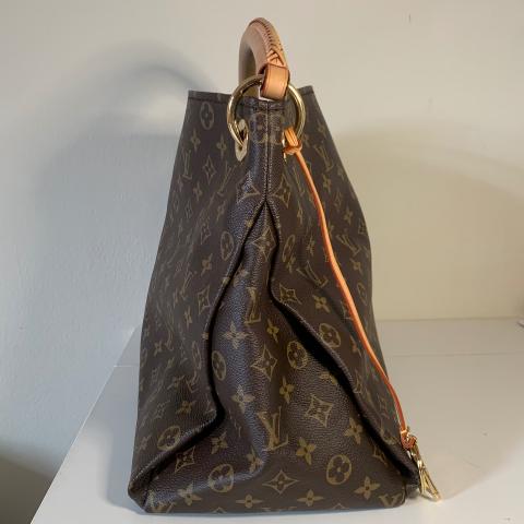 LOUIS VUITTON Artsy bag large model in brown monogram canvas - VALOIS  VINTAGE PARIS