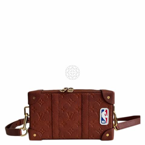 Louis Vuitton x NBA Backpack Trunk Bag Charm & Pouch Mini Monogram Brown in  Leather with Gold-tone - US
