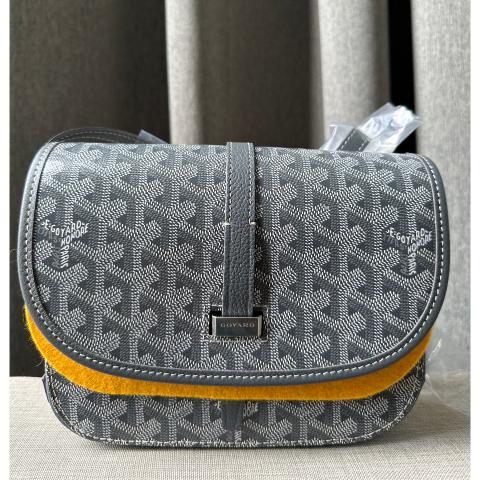 Goyard Goyardine Belvedere - Grey Crossbody Bags, Handbags - GOY37920
