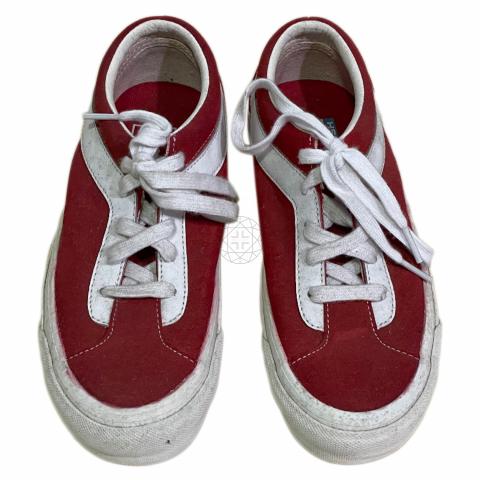 Vans red hotsell shoes sale